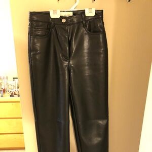 Aritzia Vegan Leather Pants